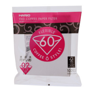HARIO V60 Papierfilter für Filterhalter 02
